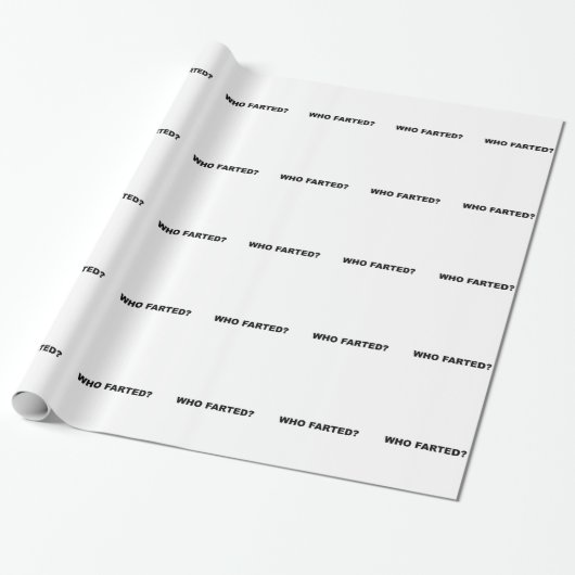 Papier Cadeau Qui a pété? (Déroulé)