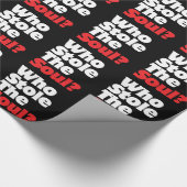 Papier Cadeau Qui A Volé L'Âme ? (Coin)