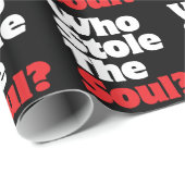 Papier Cadeau Qui A Volé L'Âme ? (Coin rond)