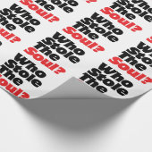 Papier Cadeau Qui A Volé L'Âme ? (Coin)