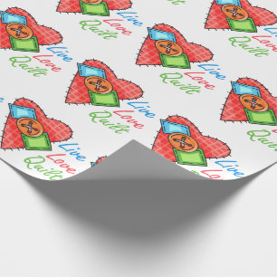 Papier Cadeau Quilt d'amour en direct