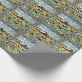 Papier Cadeau Quilt de ferme (Coin)