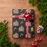 Papier Cadeau Qukka Christmas Tree Funny Animal Christmas<br><div class="desc">The quokkas look like a christmas tree. Veuh fairy lights and Santa's hats they are perfect pour Christmas. Every Quokka lover is happy about cute animals for the holidays en hiver.</div>
