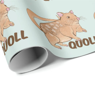 Papier Cadeau Quoll Australian Marsupial