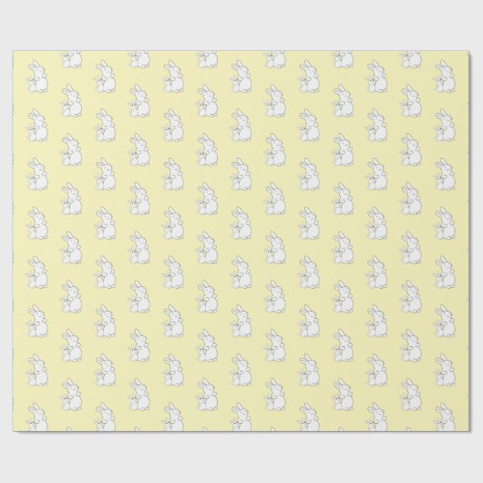 Papier Cadeau Rabbit Lovers (Plat)