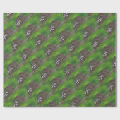 Papier Cadeau Raccoon (Plat)