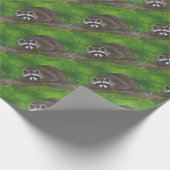 Papier Cadeau Raccoon (Coin)
