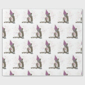 Papier Cadeau Raccoon - Animaux ayant une fête (Plat)