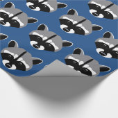 Papier Cadeau Raccoon aux yeux tristes (Coin)