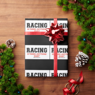 Papier Cadeau Racing N'Importe Quoi D'Autre