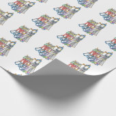 Papier Cadeau rack d'escalades de plateau (Coin)