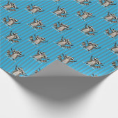 Papier Cadeau Racoon (Coin)