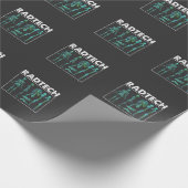 Papier Cadeau Rad Tech Skeleton Xray Bones Technicien en radiolo (Coin)