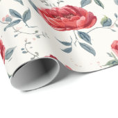 Papier Cadeau Radiant garden of confidence pattern (Coin rond)