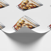 Papier Cadeau Rafraîchir la boisson de soda glacée froide avec b