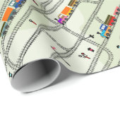 Papier Cadeau Railway (homonymie) (Coin rond)