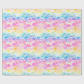 Papier Cadeau  Rainbow Clouds (Plat)