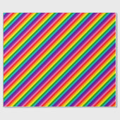 Papier Cadeau Rainbow Gay Pride LGBT Original 8 Stripes (Plat)