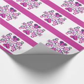 Papier Cadeau Rainbow Heart et Lily (Coin)