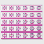Papier Cadeau Rainbow Heart et Lily (Plat)