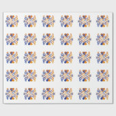 Papier Cadeau Rainbow Heart et Lily (Plat)