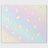 Papier Cadeau Rainbow Horse Unicorn Equestrium Girly (Plat)