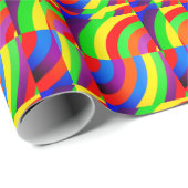 PAPIER CADEAU RAINBOW INVITATION GREETING PACKAGE (Coin rond)