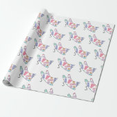 Papier Cadeau Rainbow Kitty (Déroulé)
