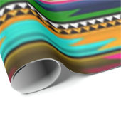 Papier Cadeau Rainbow Razor (Coin rond)