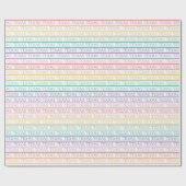 Papier Cadeau Rainbow Texas, Texas (Plat)
