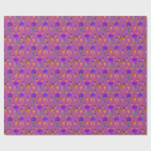 Papier Cadeau Rainbows Mauve (Plat)
