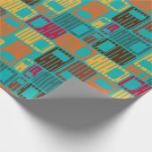Papier Cadeau Rainy Rectangles (Coin)