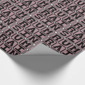 Papier Cadeau Raisin De Rhum, Saveur De Crème De Glace (Coin)