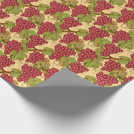 Papier Cadeau Raisins (Coin)