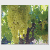 Papier Cadeau Raisins De Sultana Sur Une Vigne De Raisin, (Plat)