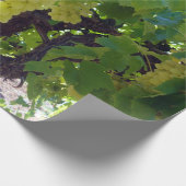 Papier Cadeau Raisins De Sultana Sur Une Vigne De Raisin, (Coin)