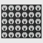 Papier Cadeau Raisins pendus (Plat)