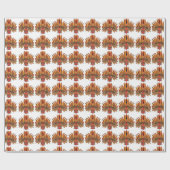 Papier Cadeau Raksha Mask (Plat)