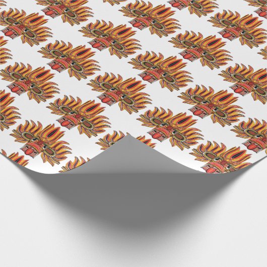 Papier Cadeau Raksha Mask (Coin)