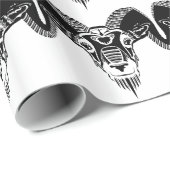 Papier Cadeau RAM sauvage (Coin rond)