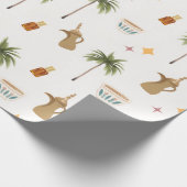 Papier Cadeau Ramadan Coffee & Dates Seamless Pattern (Coin)