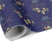 Papier Cadeau Ramadan Kareem - Aïd Moubarak - Joyeux Aïd (Coin rond)