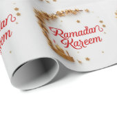 Papier Cadeau Ramadan Kareem gift wrapping paper (Coin rond)