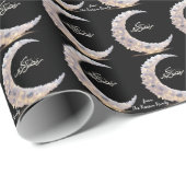 Papier Cadeau Ramadan Kareem theme gift paper for celebration (Coin rond)