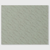 Papier Cadeau Rameaux hivernaux (Plat)