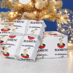 Papier Cadeau Ramen C'est délicieux Ramen