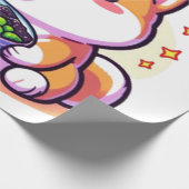 Papier Cadeau Ramen-Loving Shiba Inu Wrapping Paper – Cute & Pla (Coin)
