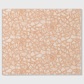 Papier Cadeau Random Leaf Mosaic (Plat)