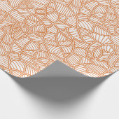 Papier Cadeau Random Leaf Mosaic (Coin)