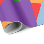 Papier Cadeau Random triangles (Coin rond)